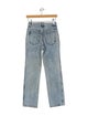 Khaite Mid-Rise Straight Leg Jeans