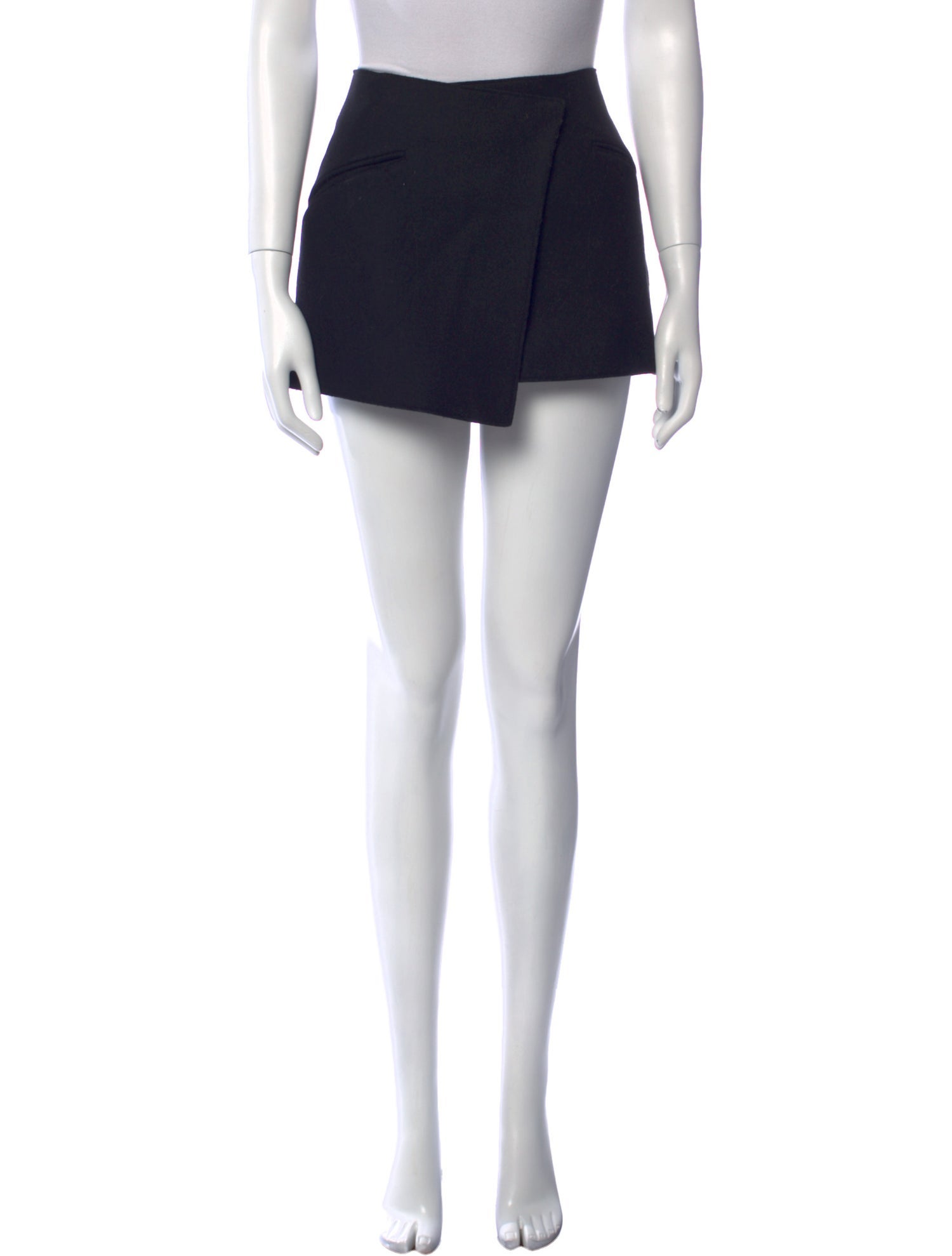 Khaite Virgin Wool Mini Skirt
