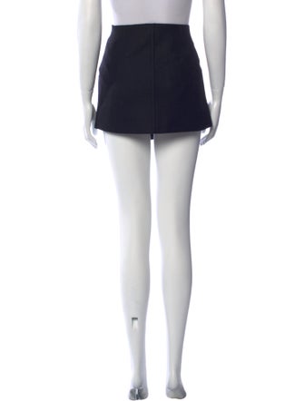 Khaite Virgin Wool Mini Skirt