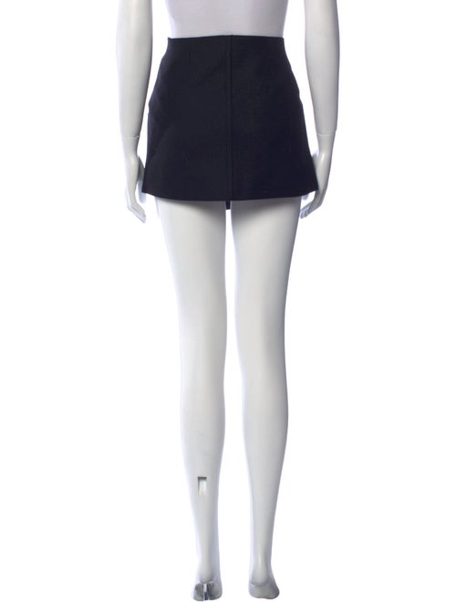 Khaite Virgin Wool Mini Skirt