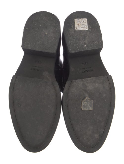 Khaite Leather Combat Boots