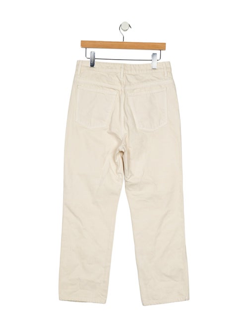 Khaite High-Rise Wide Leg Jeans