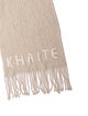 Khaite Cashmere Striped Scarf