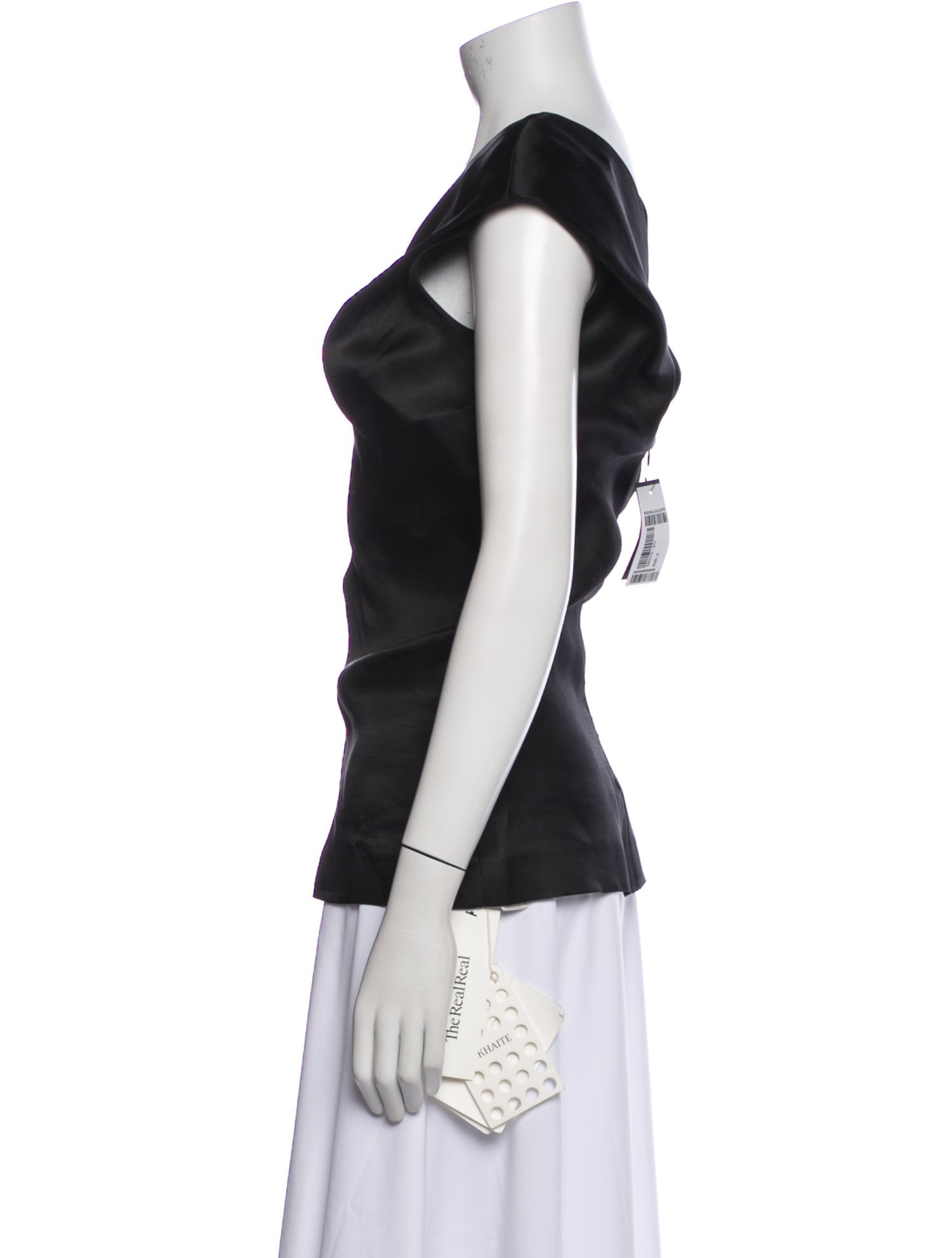 Khaite Silk V-Neck Top