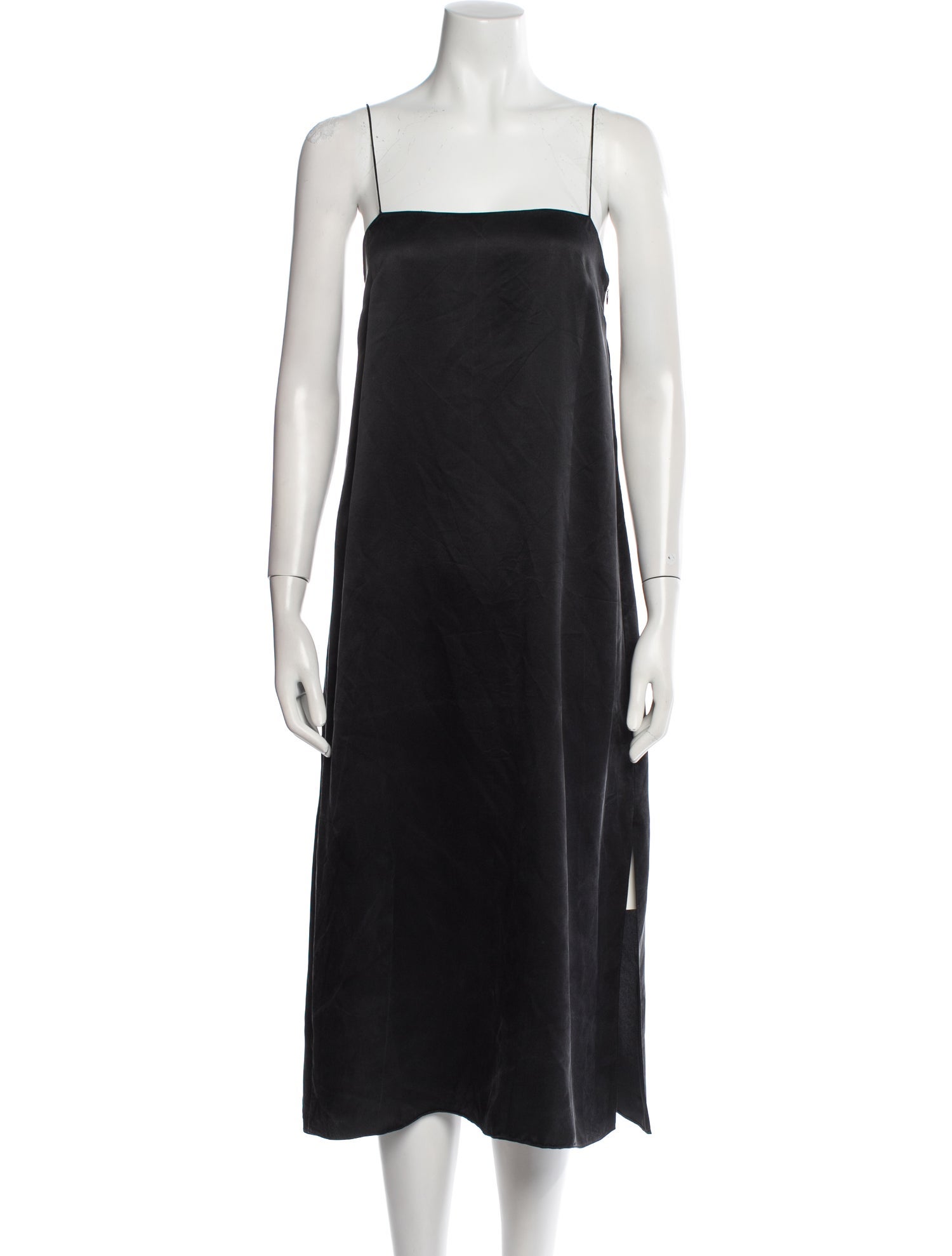 Khaite Silk Midi Length Dress