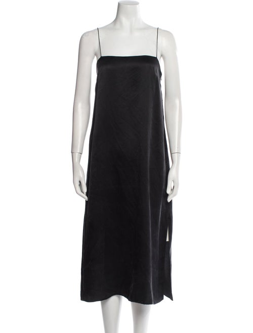 Khaite Silk Midi Length Dress