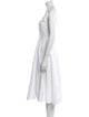 Khaite Square Neckline Midi Length Dress