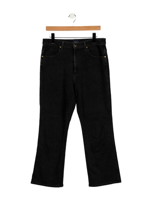 Khaite High-Rise Wide Leg Jeans