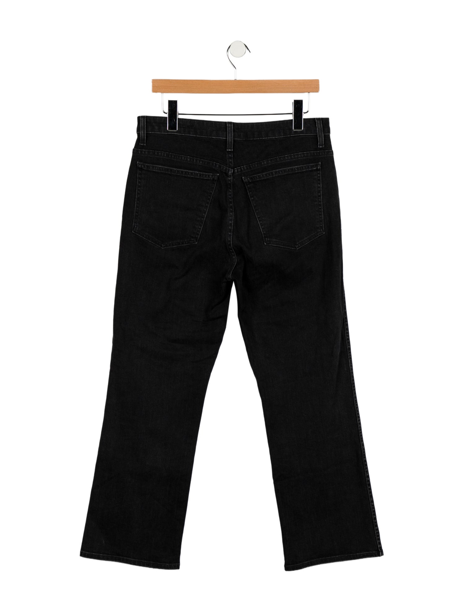 Khaite High-Rise Wide Leg Jeans