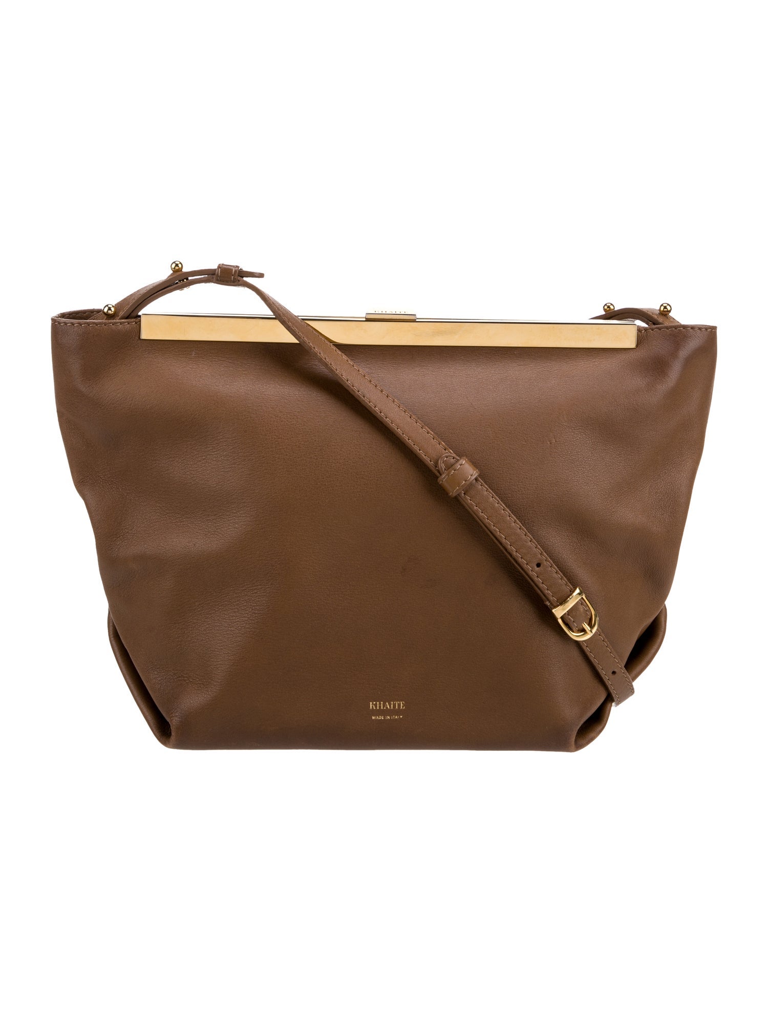 Khaite Leather Crossbody Bag