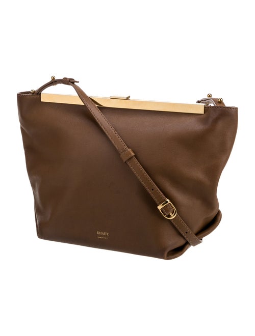 Khaite Leather Crossbody Bag