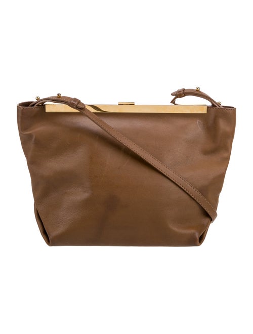 Khaite Leather Crossbody Bag