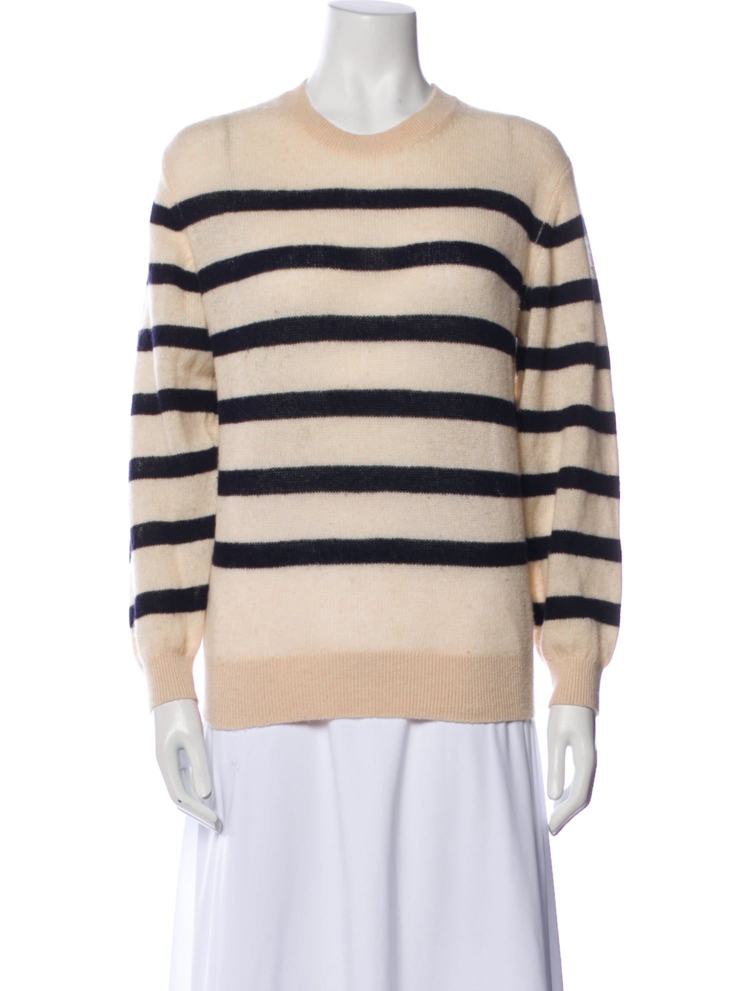 Khaite Cashmere Striped Sweater
