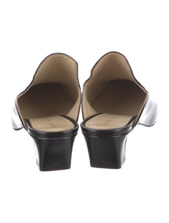 Khaite Patent Leather Mules