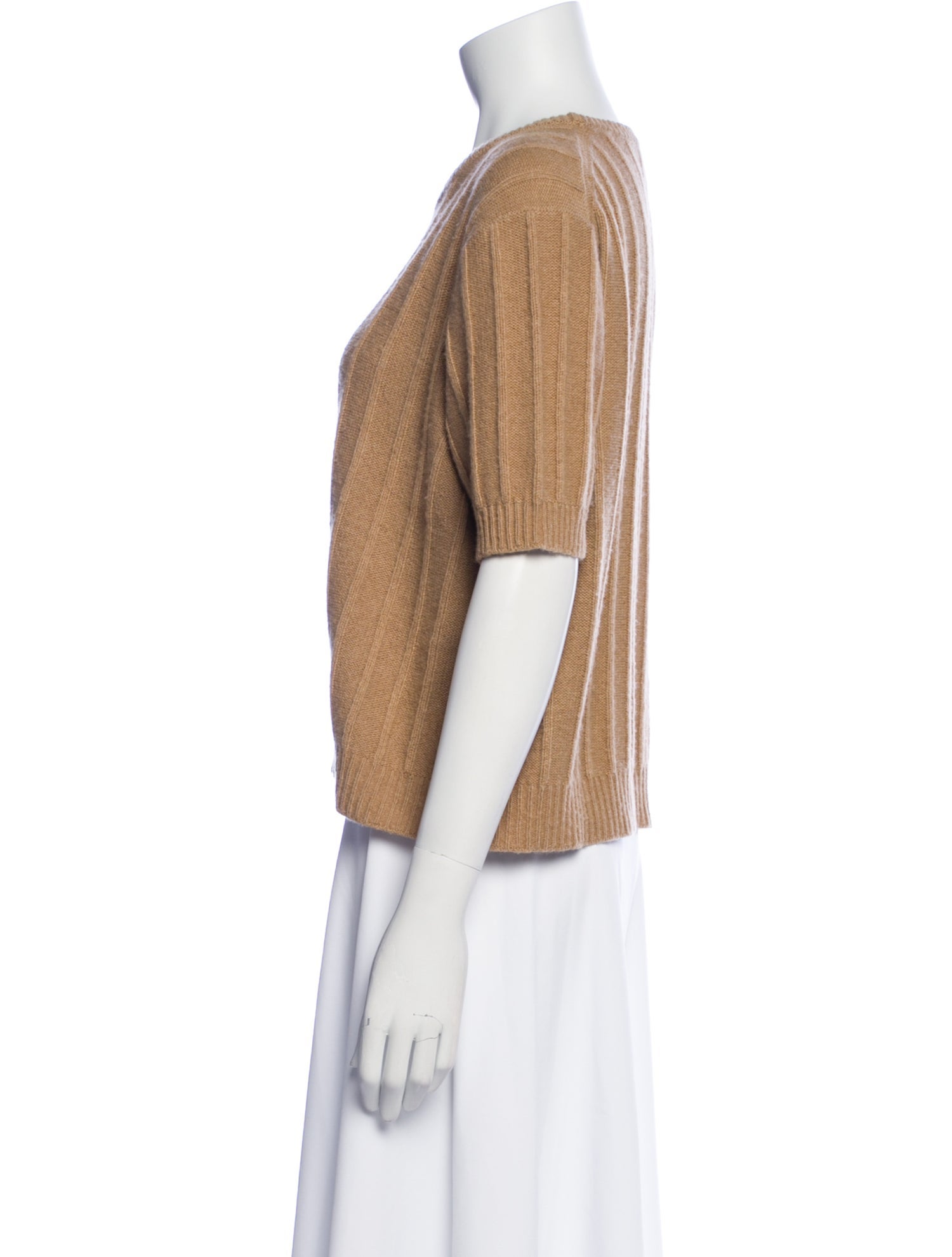 Khaite Cashmere Scoop Neck Sweater