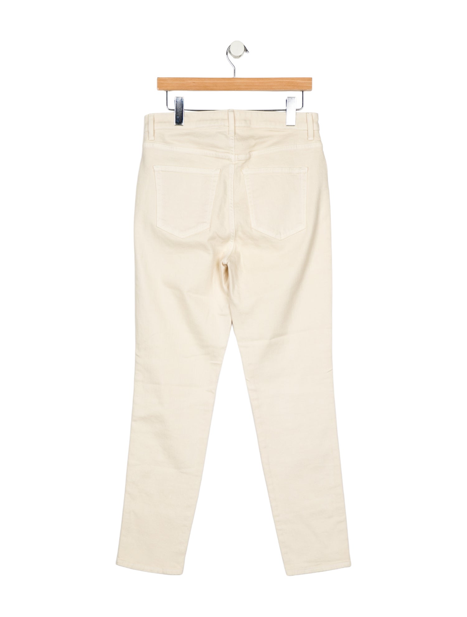 Khaite High-Rise Straight Leg Jeans