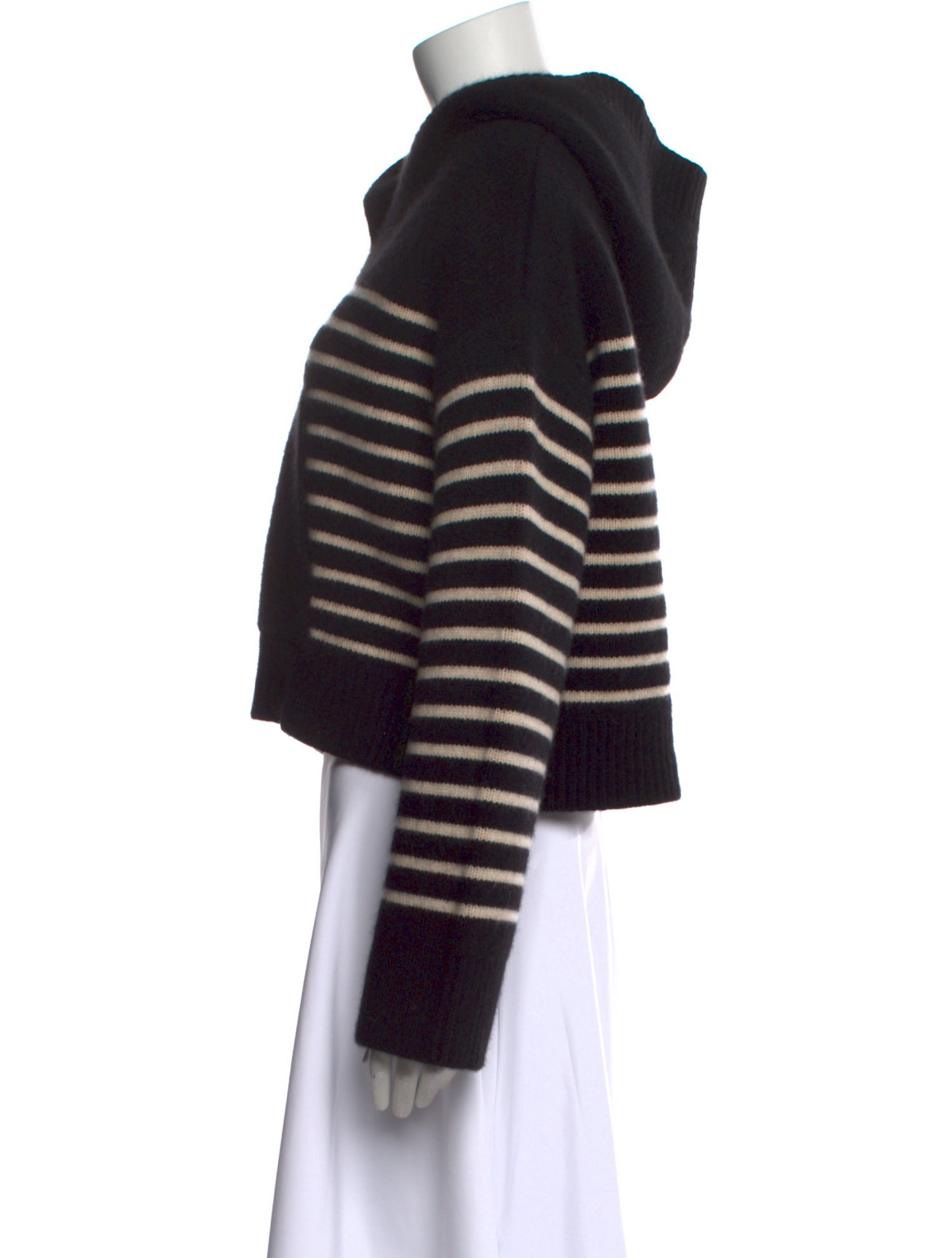 Khaite Cashmere Striped Sweater