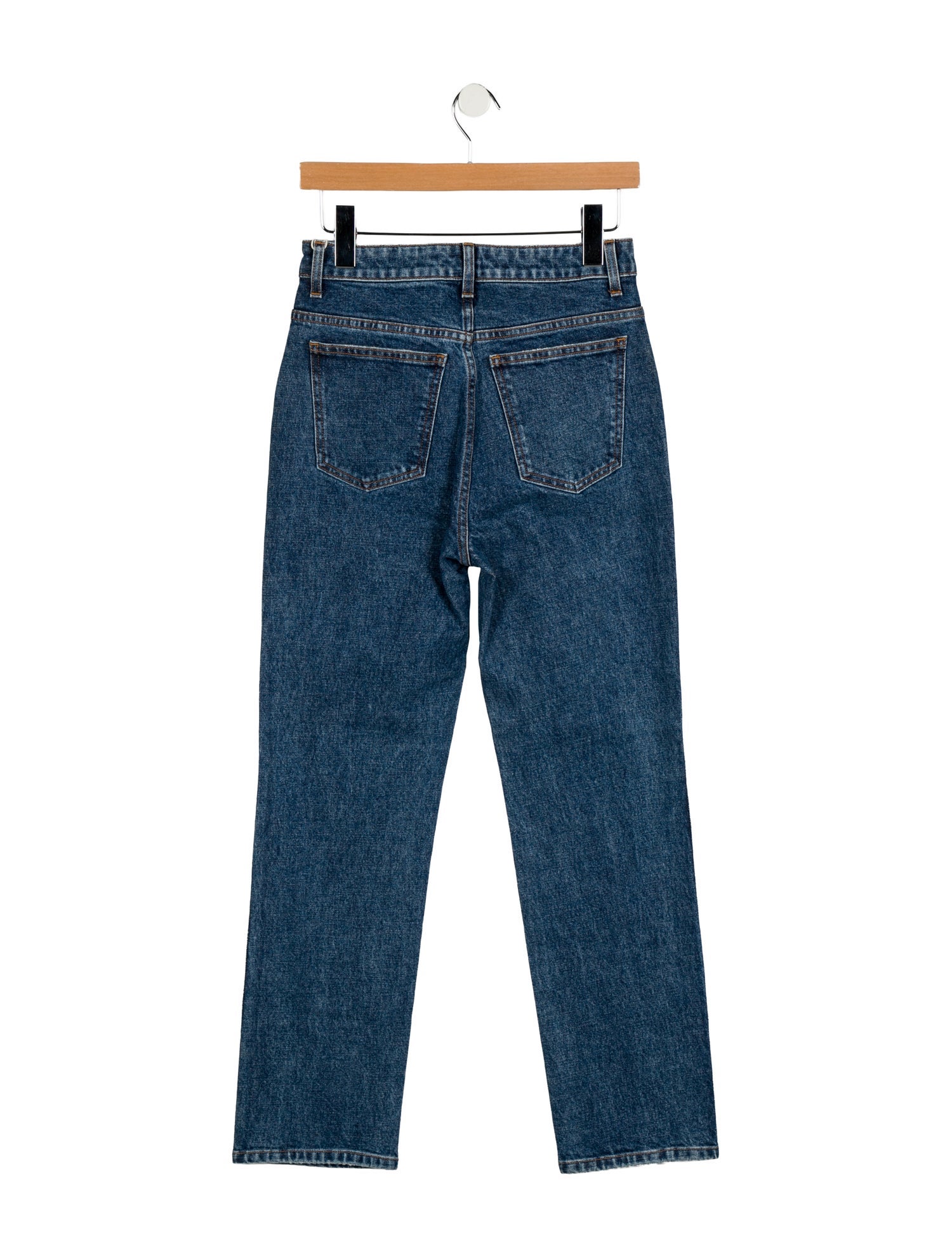 Khaite High-Rise Straight Leg Jeans w/ Tags