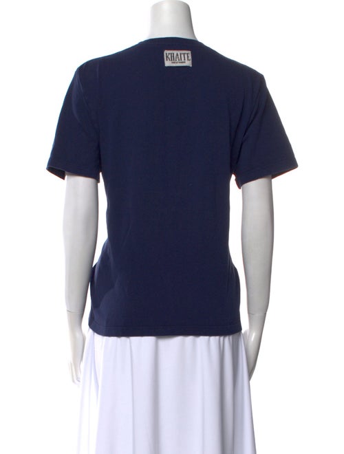 Khaite Crew Neck Short Sleeve T-Shirt