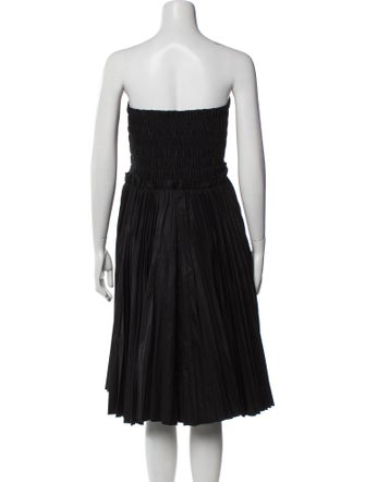 Khaite Strapless Mini Dress