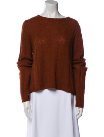 Khaite Cashmere Bateau Neckline Sweater