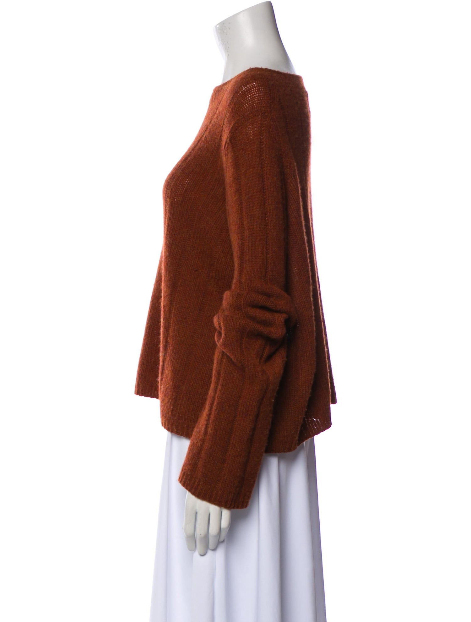 Khaite Cashmere Bateau Neckline Sweater