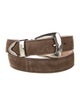 Khaite Suede Belt