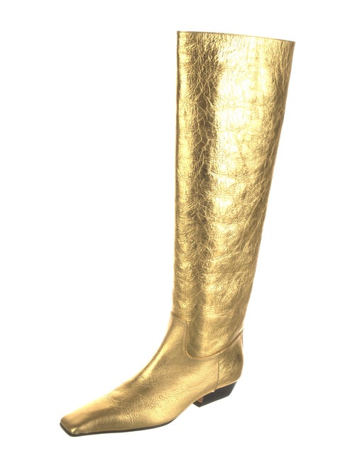 Khaite Leather Riding Boots