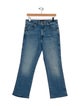Khaite Mid-Rise Wide Leg Jeans