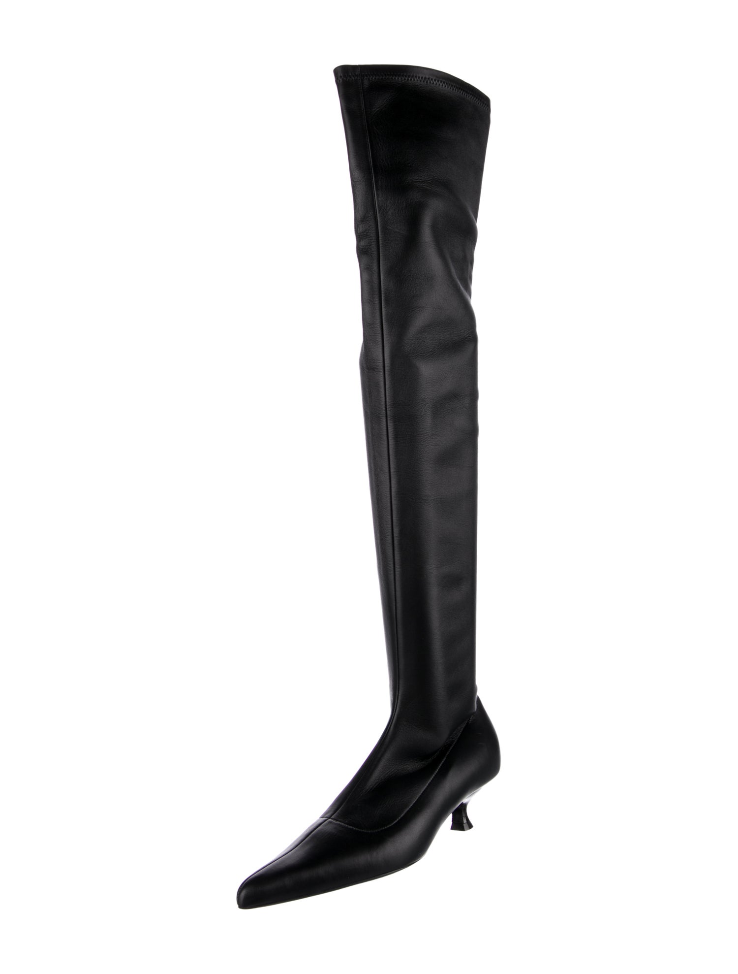 Khaite Leather Sock Boots