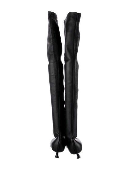 Khaite Leather Sock Boots