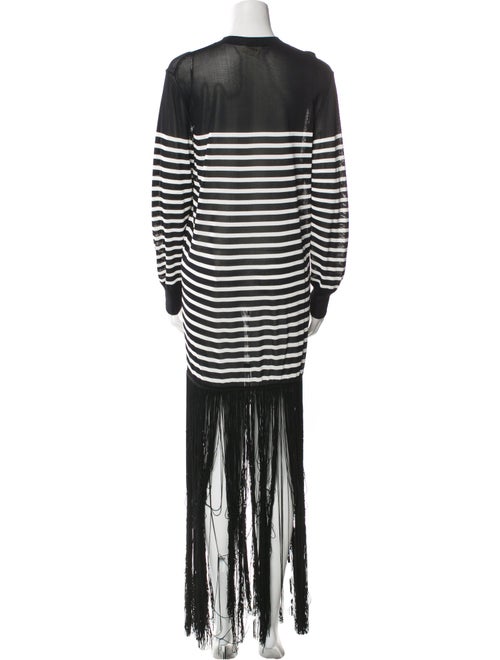 Khaite Striped Mini Dress