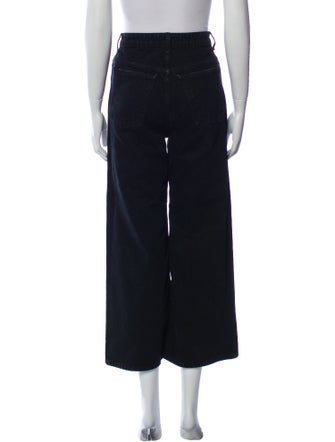 Khaite High-Rise Wide Leg Jeans