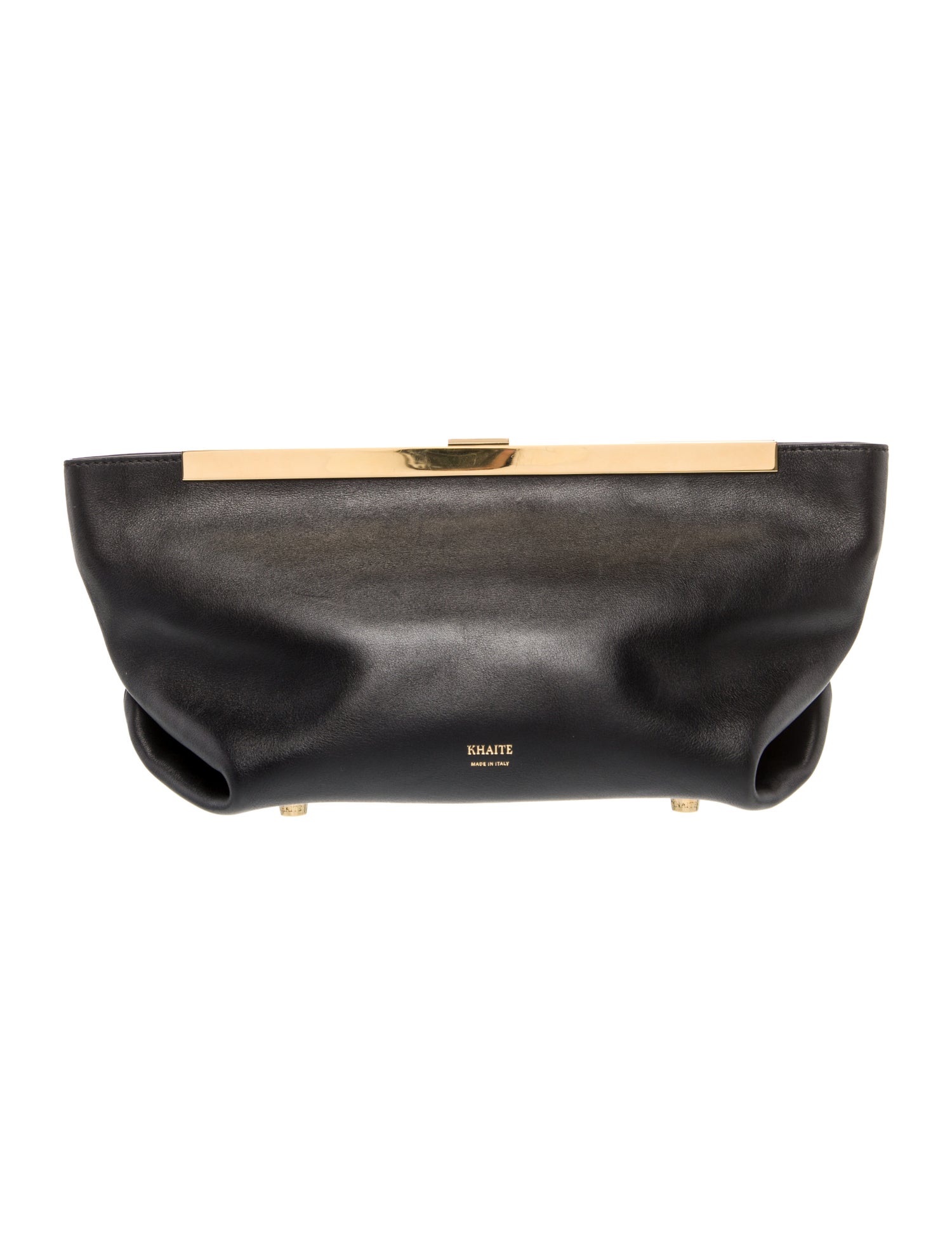 Khaite Leather Clutch