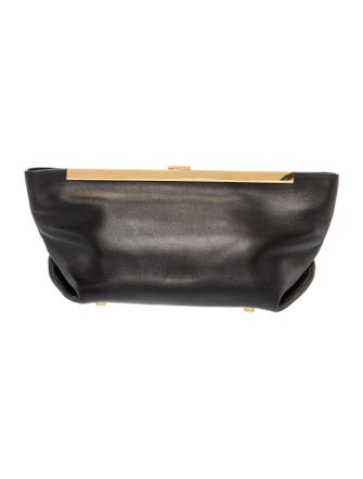 Khaite Leather Clutch