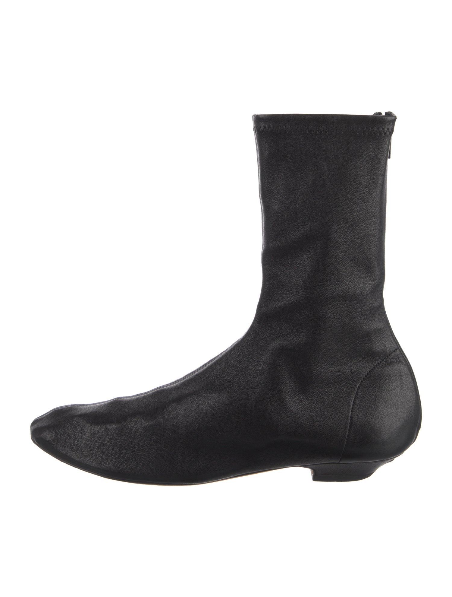 Khaite Leather Sock Boots