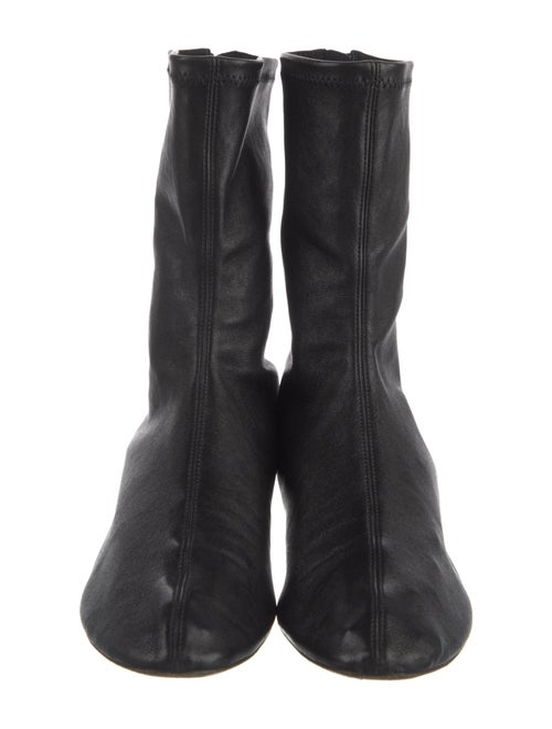 Khaite Leather Sock Boots