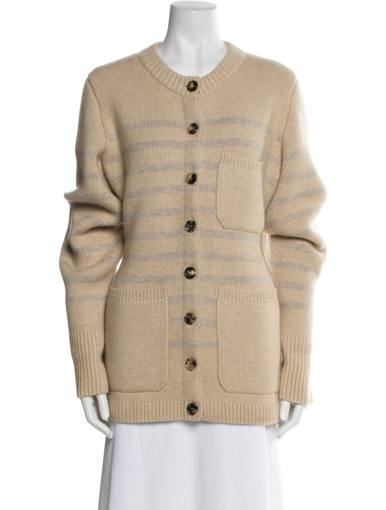 Khaite Cashmere Scoop Neck Sweater