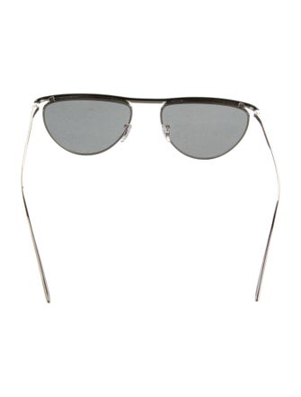 Khaite X Oliver People Aviator Tinted Sunglasses