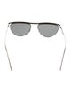 Khaite X Oliver People Aviator Tinted Sunglasses