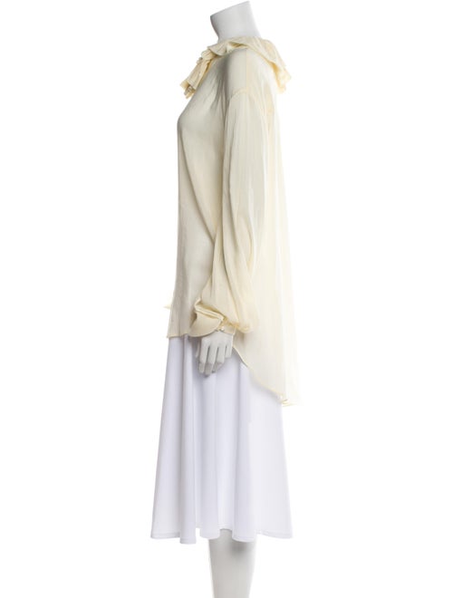 Khaite Mock Neck Long Sleeve Tunic