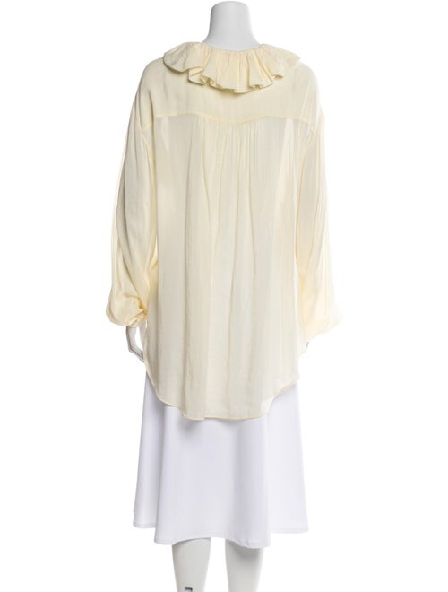 Khaite Mock Neck Long Sleeve Tunic