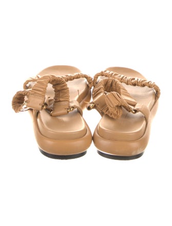 Khaite Leather Sandals