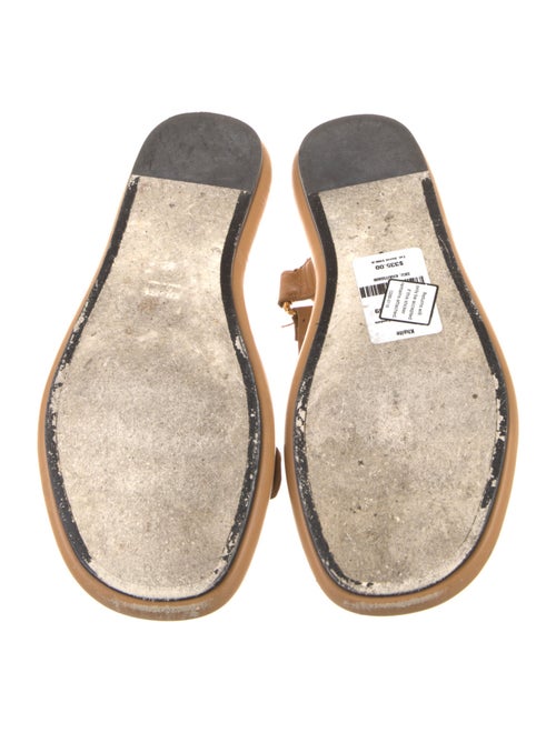 Khaite Leather Sandals
