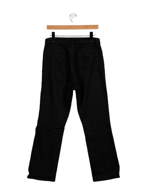 Khaite Mid-Rise Wide Leg Jeans