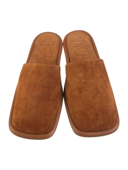 Khaite Suede Mules