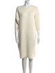 Khaite Cashmere Knee-Length Dress