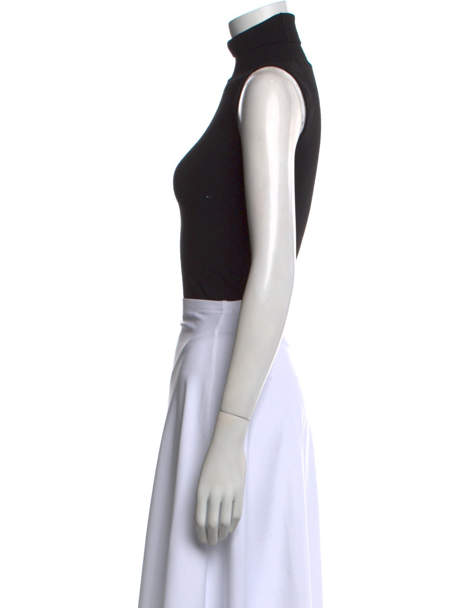 Khaite Wool Turtleneck Crop Top