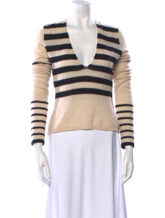 Khaite Cashmere Striped Sweater