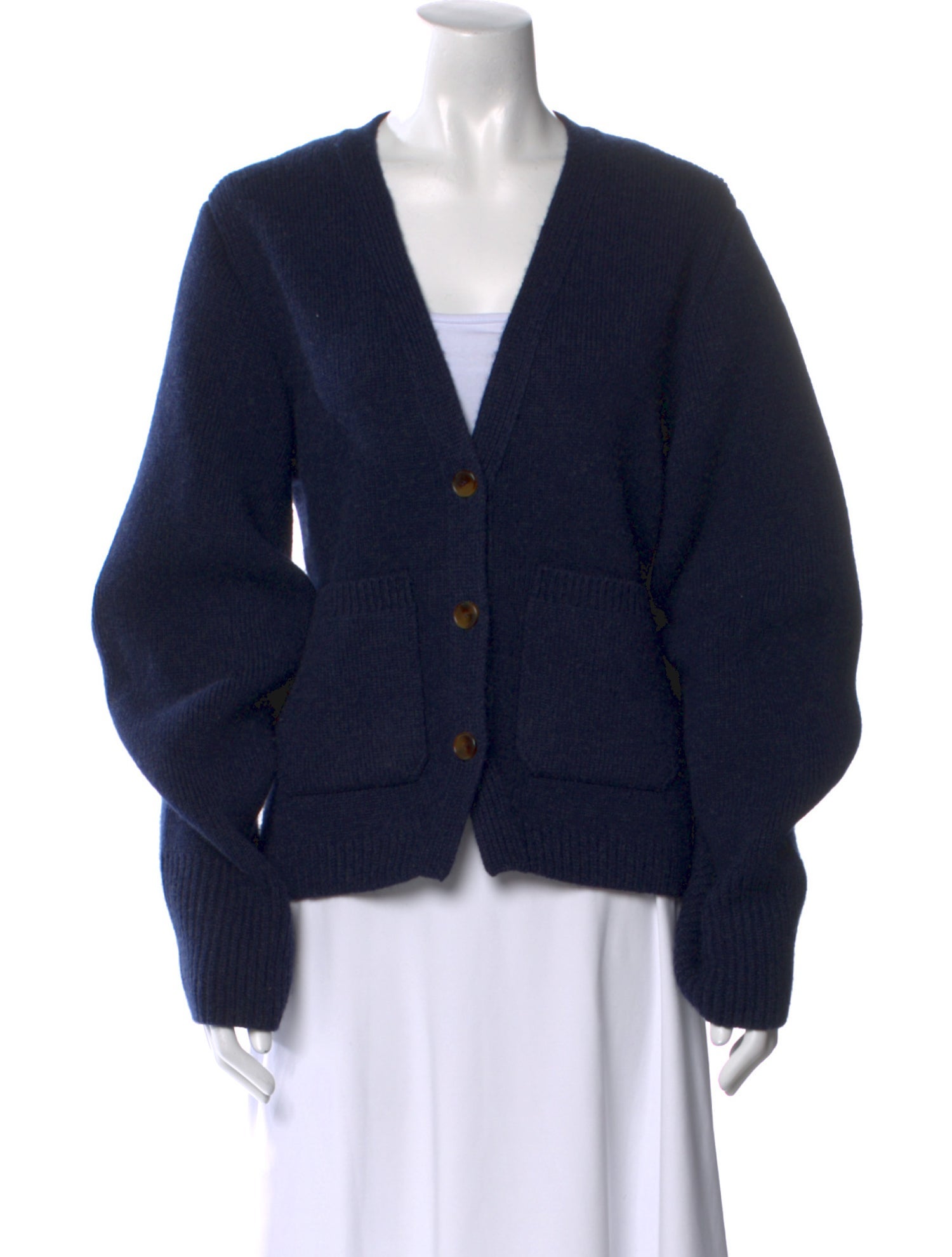 Khaite Cashmere V-Neck Sweater